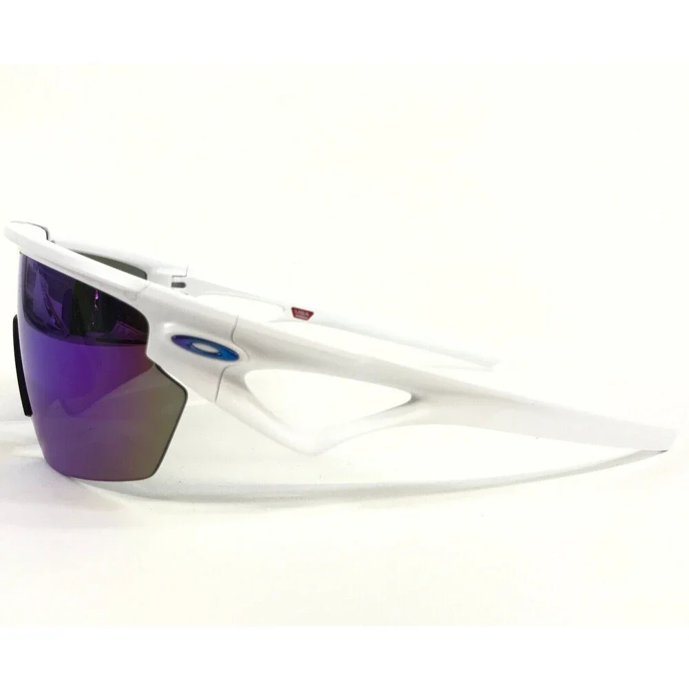 Oakley Sunglasses Sphaera OO9403-0236 Matte White with Prizm Sapphire Polarized
